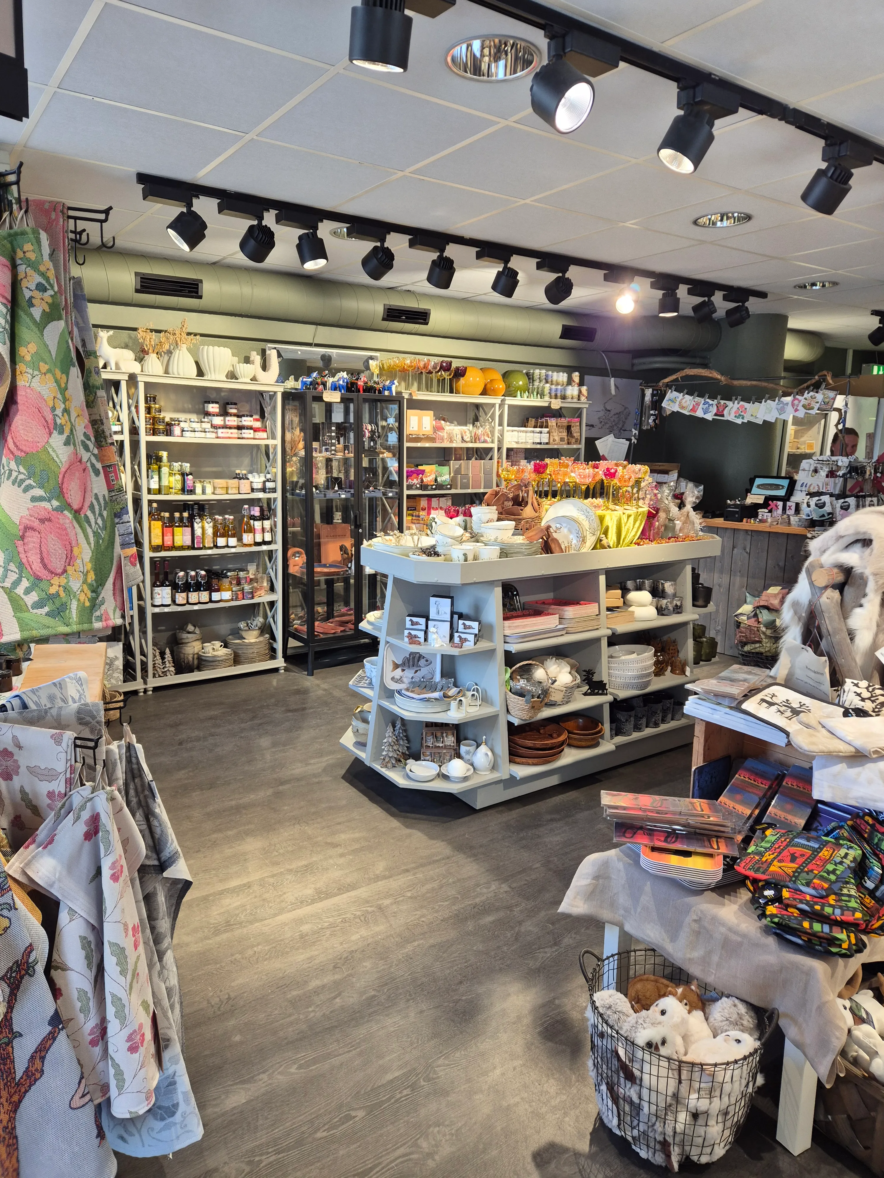 Inifrån Renbiten Deli i Falun