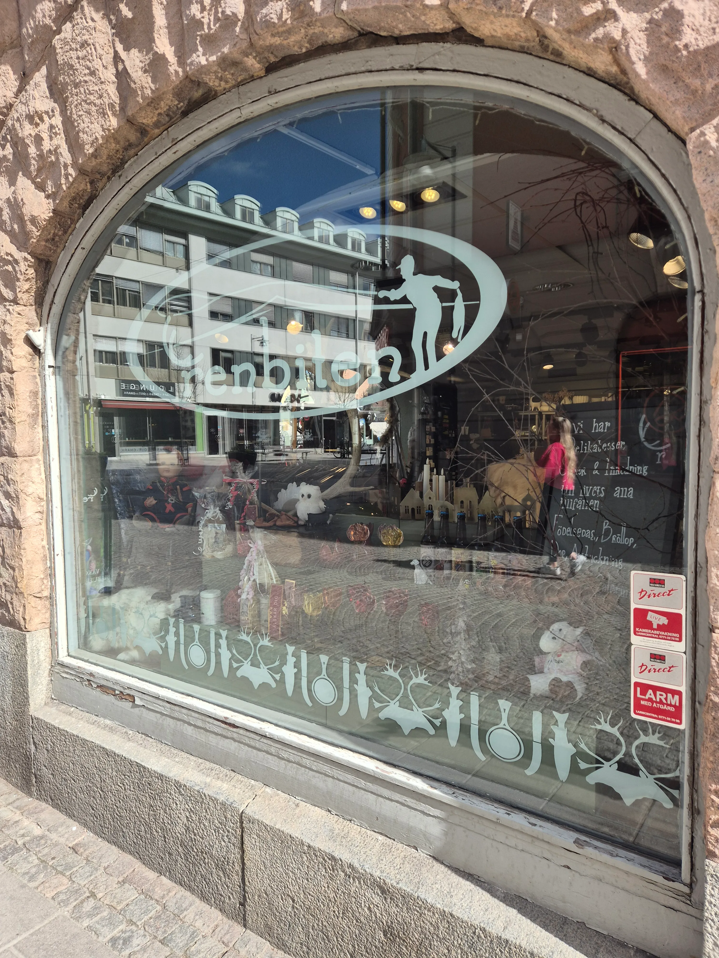 Renbiten Delis butiksexteriör i Falun