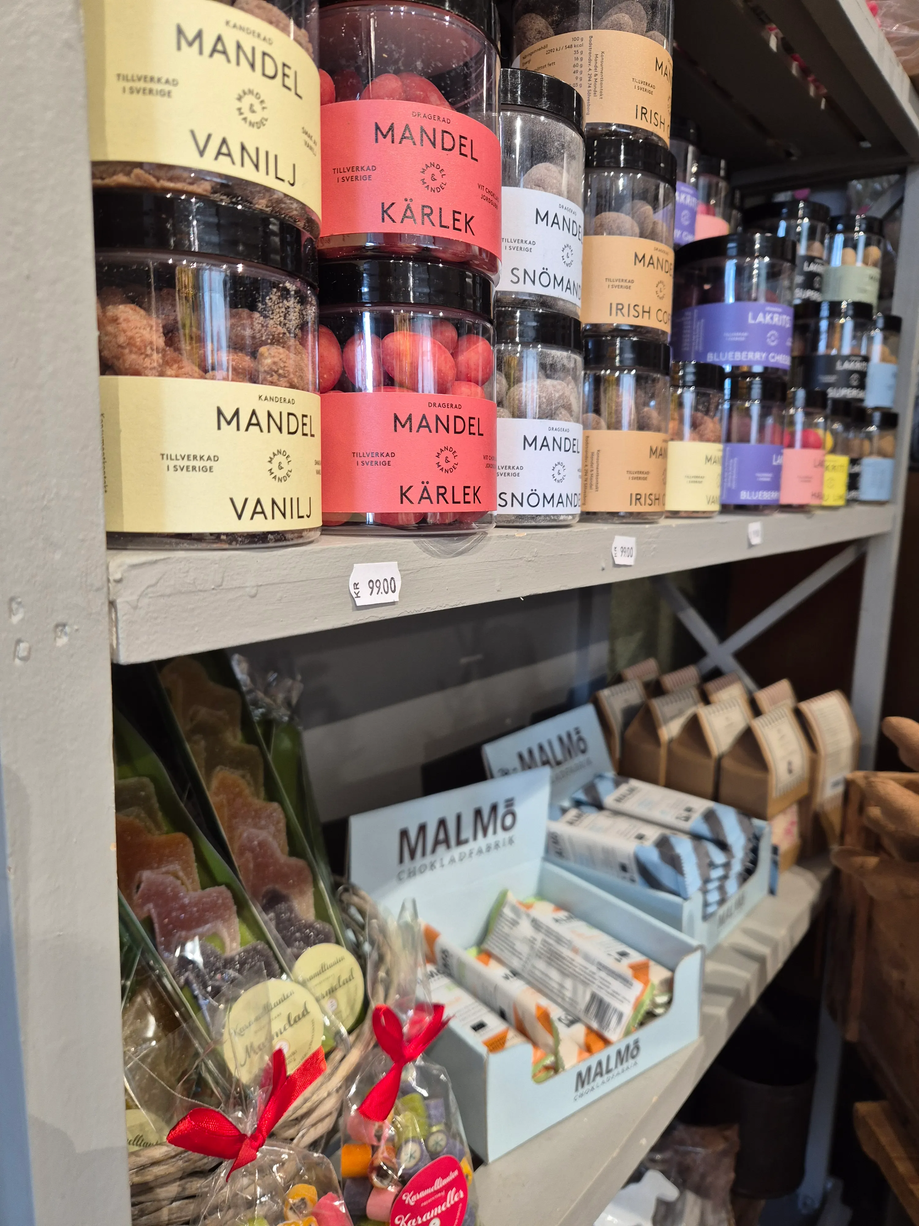 Choklad och smågodis